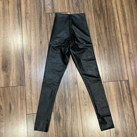 NWT Commando Black Faux Leather Leggings - Picture 13 of 14